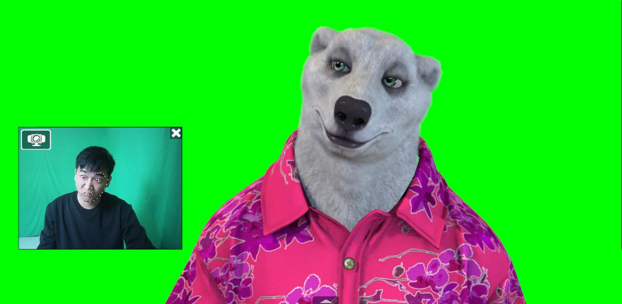 实时直播换脸卡通形象出镜，卡通形象面部捕捉(软件＋教程)-遨游资源库