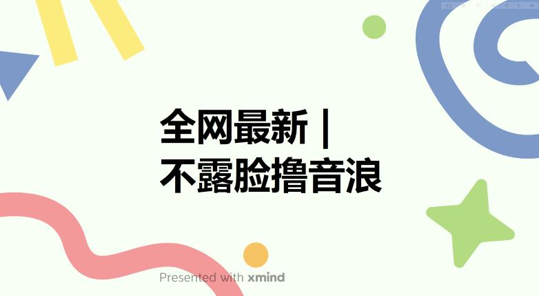 全网最新不露脸撸音浪，跑通自动化成交闭环，实现出单+收徒收益最大化【揭秘】-遨游资源库