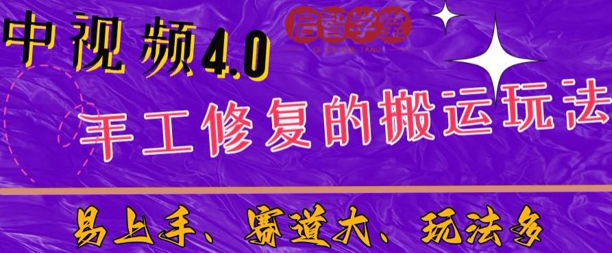 中视频4.0赛道：新手福音，一小时制作，三天过计划，7天看效果【揭秘】-遨游资源库