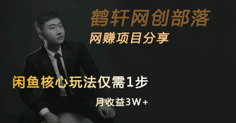 闲鱼核心玩法不卖货也能1年变现20W，玩法简单-遨游资源库