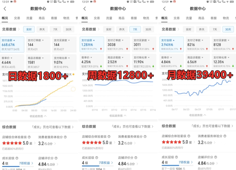 拼多多虚拟电商训练营月入30000+你也行，暴利稳定长久，副业首选-遨游资源库