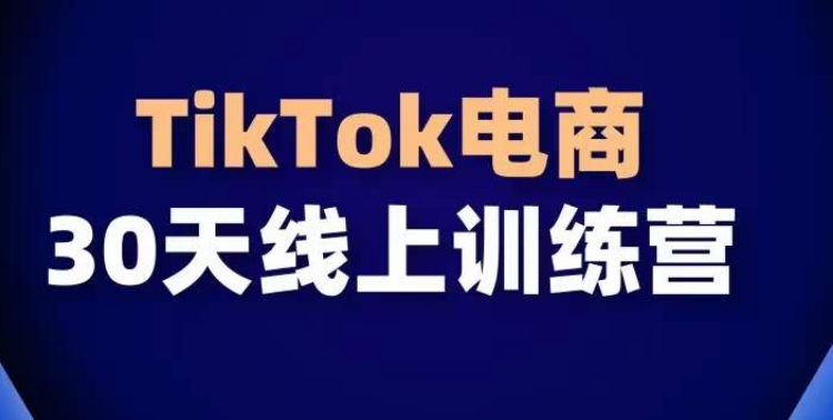 TikTok电商带货30天线上课，不可错过的全球流量洼地！-遨游资源库