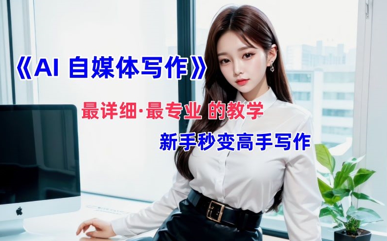 AI自媒体文章创作全网最详细教程，新手秒变写作高手，多方位发展-遨游资源库
