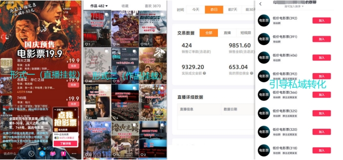 电影票小程序挂载_蹭新电影热度+后续流量延伸【揭秘】-遨游资源库