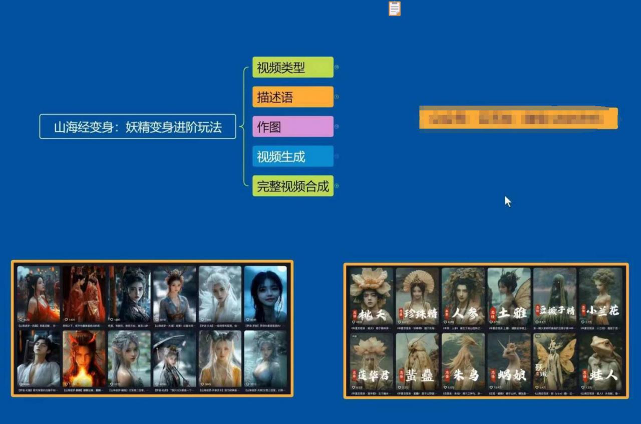 云天AI山海经变身视频教程，妖精变身进阶保姆级教学-遨游资源库