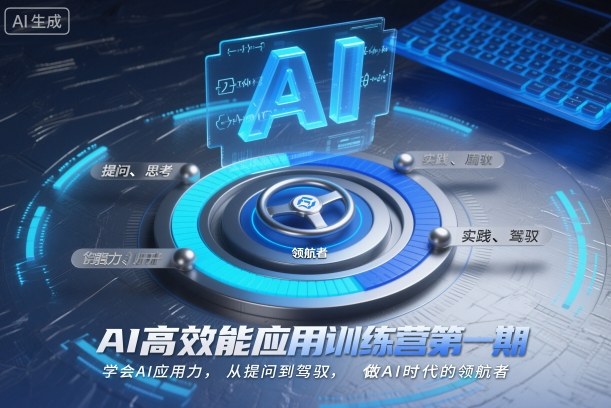 AI高效能应用训练营第一期，学会AI应用力，从提问到驾驭，做AI时代的领航者（更新）-遨游资源库
