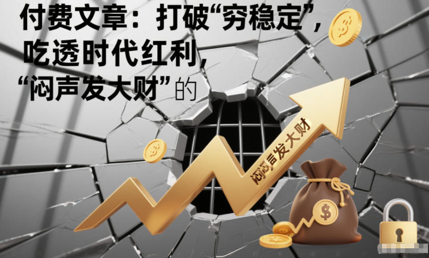 付费文章：打破“穷稳定”，吃透时代红利，“闷声发大财”的终极真谛-遨游资源库