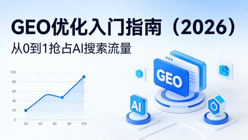 【最新】GEO优化入门指南（2026），从0到1抢占AI搜索流量-遨游资源库
