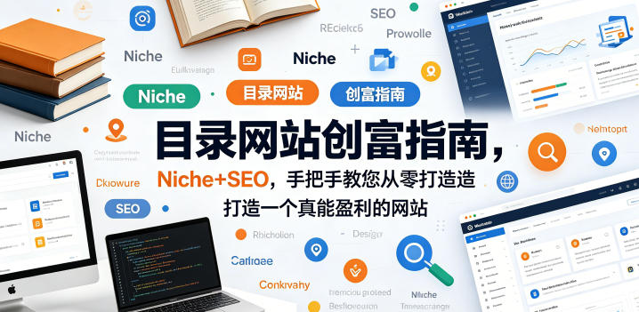 目录网站创富指南，Niche+SEO，手把手教您从零打造打造一个真能盈利的网站【原创双语字幕】-遨游资源库