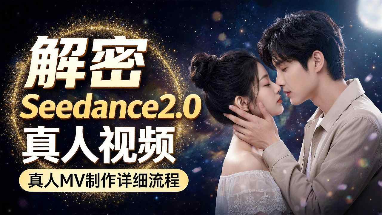 Seedance 2.0解密教程：零基础制作真人MV全流程-遨游资源库