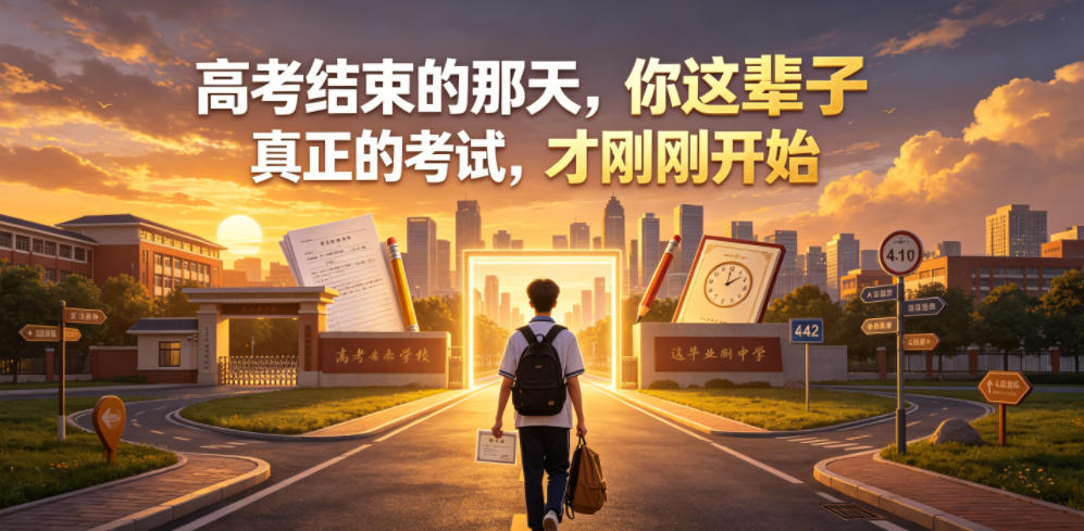 付费文章：高考结束的那天，你这辈子真正的考试，才刚刚开始-遨游资源库