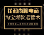花和尚·天猫淘宝爆款运营实操技术,手把手教你月销万件的爆款打造技巧-遨游资源库