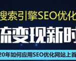 SEO搜索引擎优化总监实战VIP课堂【透析2020最新案例】快速实现年新30W-遨游资源库