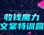 8堂收钱魔力文案特训营:让你的文案成为你的财富印钞机,靠文章日赚千元-遨游资源库