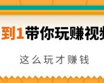 从0到1带你玩赚视频号：这么玩才赚钱，日引流500+日收入1000+核心玩法-遨游资源库