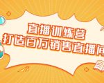 直播训练营：打造百万销售直播间 教会你如何直播带货，抓住直播大风口-遨游资源库