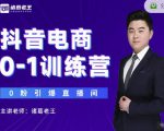 诸葛老王抖音电商0-1训练营，从0开始轻松破冷启动，引爆直播间-遨游资源库