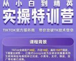 Seven漆·2022Tiktok从小白到精英实操特训营，带你掌握Tiktok账号运营-遨游资源库