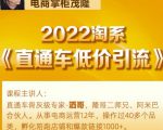 茂隆2022直通车低价引流玩法，教大家如何低投入高回报的直通车玩法-遨游资源库