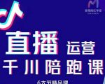 美尊-抖音直播运营千川系统课：直播​运营规划、起号、主播培养、千川投放等-遨游资源库