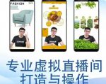 个人虚拟直播间的搭建与操作,专业虚拟直播间的打造与操作-遨游资源库