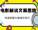 电影解说文案思路课，让你快速掌握文案编写的技巧（3节视频课程）-遨游资源库