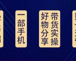 好物分享高阶实操课：0基础一部手机做好好物分享带货（24节课）-遨游资源库