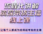 婉婉-主播拉新实操课，流程化讲解资深带货主播，让每个人都成为经得起考验的主播-遨游资源库