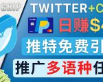 通过Twitter推广CPA Leads，日赚46.01美元 - 免费的CPA联盟推广模式-遨游资源库
