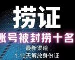 2023年最新抖音八大技术,一证多实名,秒注销,断抖破投流,永久捞证,钱包注销,跳人脸识别,蓝V多实-遨游资源库