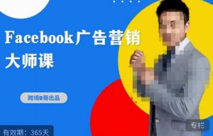 跨境b哥·2023Facebook广告营销大师课，挖掘广告商机，寻找精准客户-遨游资源库