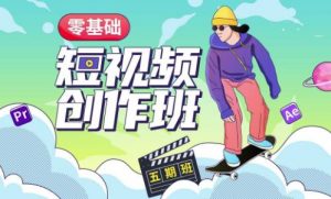 价值999【王威】零基础商业短视频创作班第5期视频课程-遨游资源库