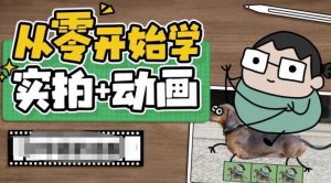 从零开始学实拍加动画，实拍加动画创意教程-遨游资源库