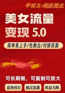 TK美女短视频变现项目无限复制（升级版），全网最高性价比项目【揭秘】-遨游资源库