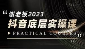 蟹老板·2023抖音底层实操课，打造短视频的底层认知-遨游资源库