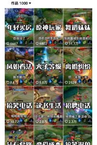 副业拆解:抖音王者荣耀游戏变现副业项目,视频版一条龙实操玩法分享给你-遨游资源库