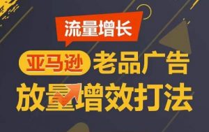 流量增长 亚马逊老品广告放量增效打法，短期内广告销量翻倍-遨游资源库