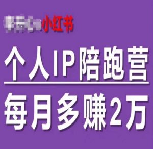 小红书个人IP陪跑营，60天拥有自动转化成交的双渠道个人IP，每月多赚2w-遨游资源库