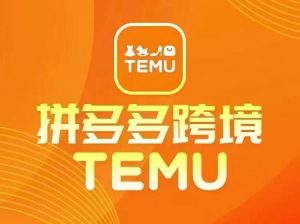 最新TEMU拼多多跨境教程,开店、运营、选品-遨游资源库