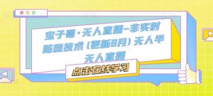 宝子哥·无人直播-非实时防风技术(更新8月)无人半无人直播-遨游资源库