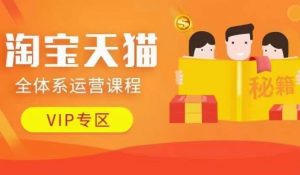 淘宝天猫全体系运营课程【9月24更新】，店铺全系运营、动销玩法、擦边球玩法等等-遨游资源库