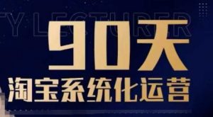 90天淘宝系统化运营，从入门到精通-遨游资源库