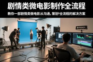 剧情类微电影制作全流程，教你一部剧情类微电影从沟通，策划到拍摄制作全流程的解决方案-遨游资源库