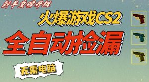 CS2交易市场全自动捡漏賺钱,新年好项目,无需玩游戏,一部手机轻松日入5张,稳定副业【揭秘】-遨游资源库