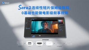 Sora2连续性短片保姆级教程，0基础也能做电影级叙事视频-遨游资源库