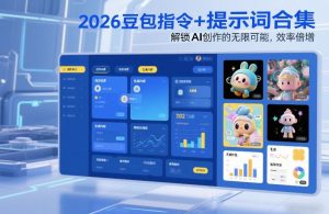 2026豆包指令+提示词合集，解锁AI创作的无限可能，效率倍增-遨游资源库