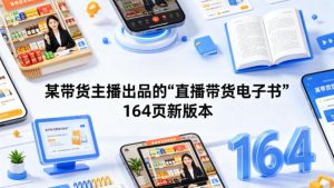 某带货主播出品的《直播带货电子书》164页新版本-遨游资源库