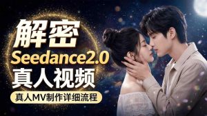 Seedance 2.0解密教程：零基础制作真人MV全流程-遨游资源库