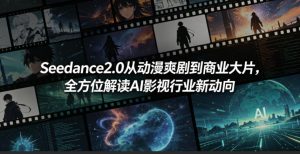 Seedance2.0从动漫爽剧到商业大片,全方位解读AI影视行业新动向-遨游资源库