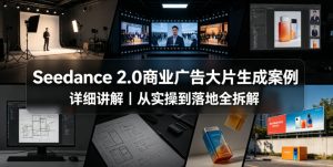 Seedance 2.0商业广告大片生成案例详细讲解|从实操到落地全拆解-遨游资源库
